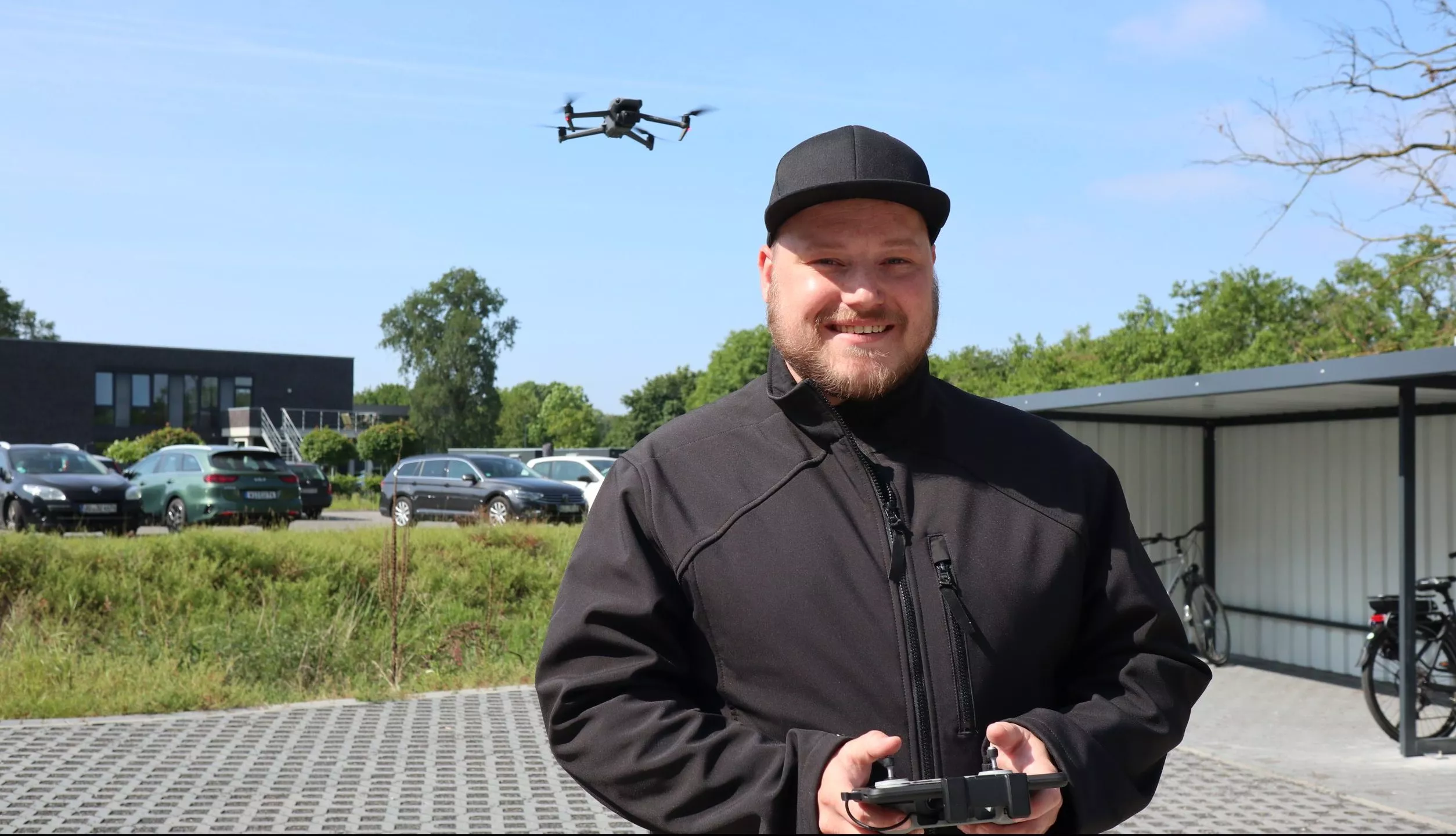 Drohnenpilot von Triopt Group